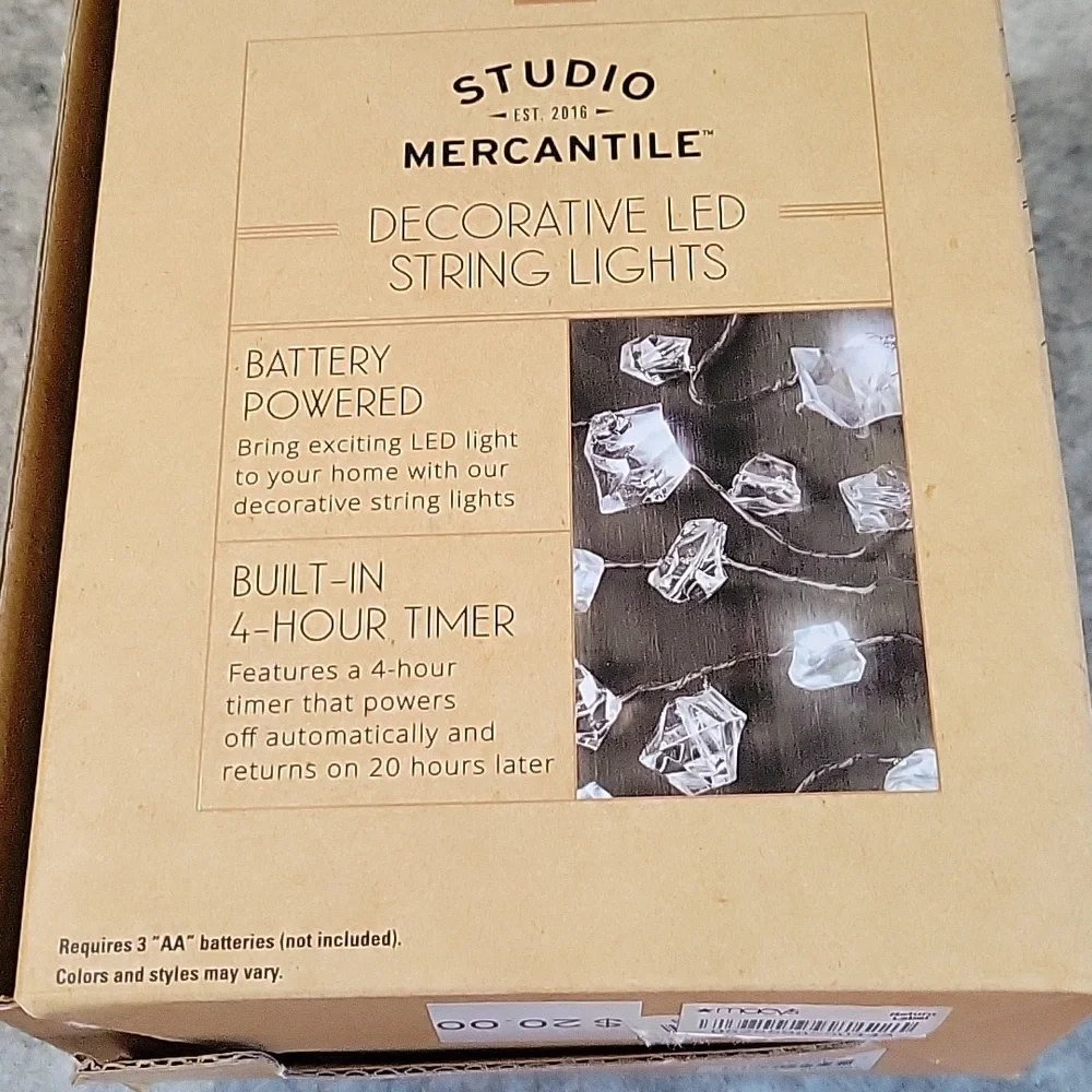 Decorative LED String Lights, NEW 10ft